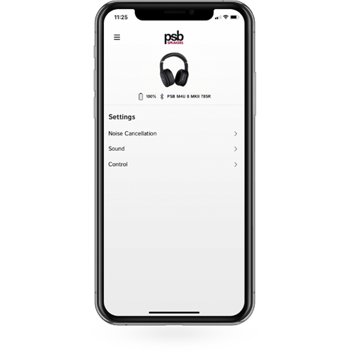 PSB App - Settings